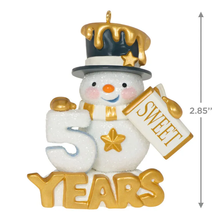 Hallmark 50 Sweet Years Special Edition Ornament - Image 3