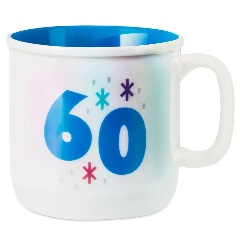 Hallmark 60 Mug, 16 Oz.