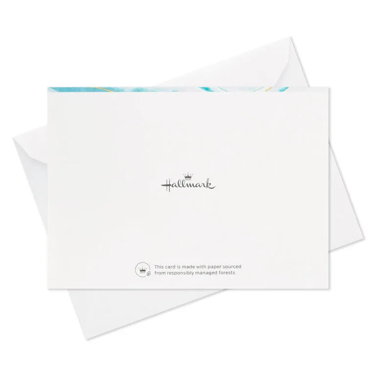 Hallmark Abstract Waves Boxed Blank Sympathy Thank-You Notes, Pack Of 20 - Image 6