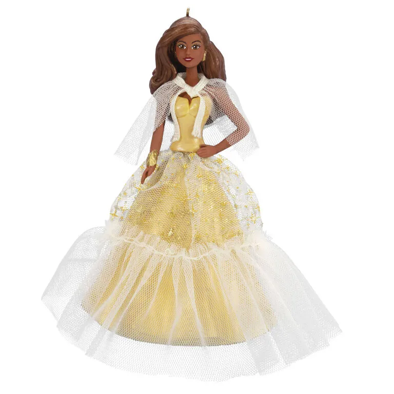 Hallmark 2023 Black Holiday Barbie⢠Ornament