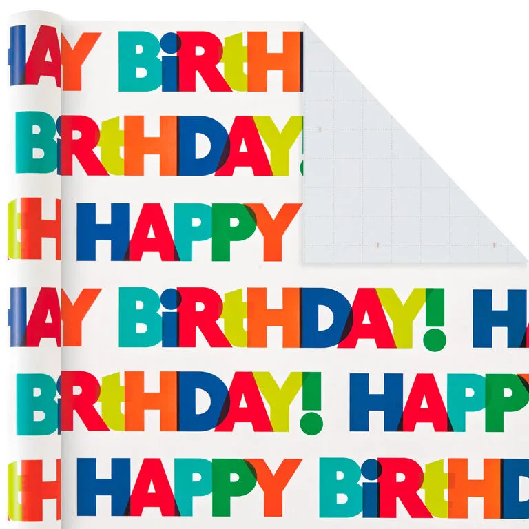 Hallmark All Occasions Wrapping Paper Rolls, 6 Pack - Image 9