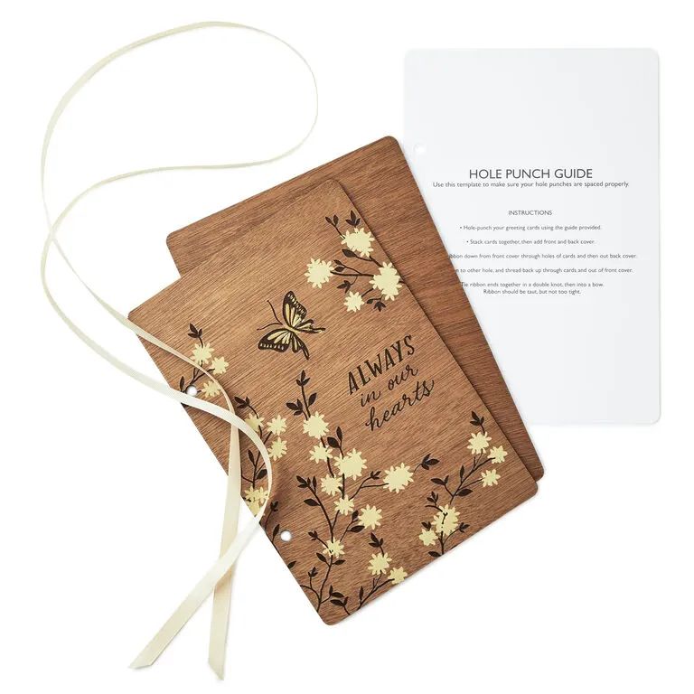 Hallmark Always In Our Hearts Memorial Card Keeper - Image 2