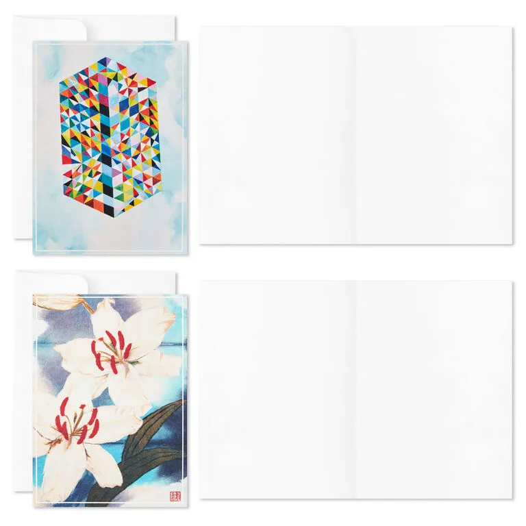 Hallmark ArtLifting Nature And Abstracts Blank Note Cards Assortment, Box Of 24 - Image 4