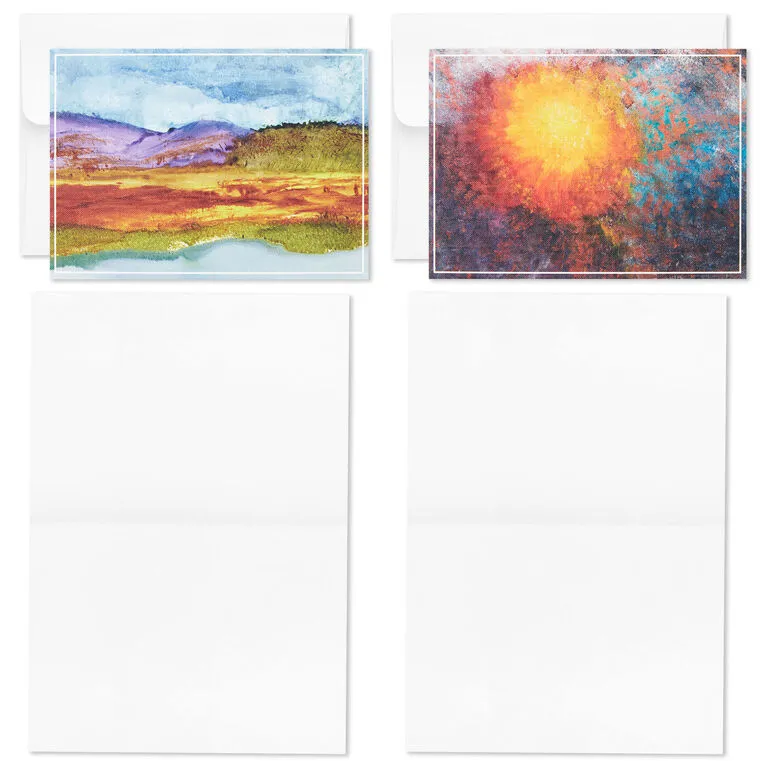 Hallmark ArtLifting Nature And Abstracts Blank Note Cards Assortment, Box Of 24 - Image 5