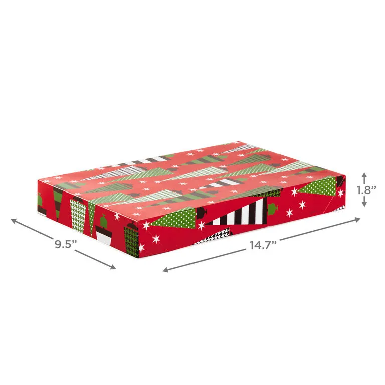 Hallmark Assorted 12-Pack Designed Christmas Shirt Boxes - Image 2