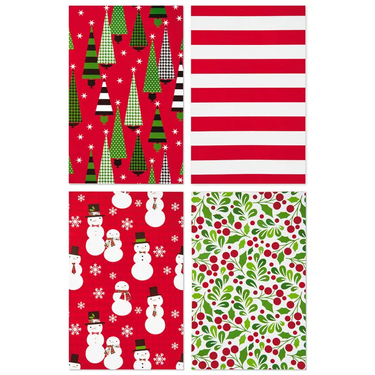 Hallmark Assorted 12-Pack Designed Christmas Shirt Boxes - Image 4