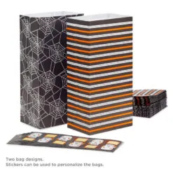 Hallmark You've Been Booed 30-Pack Halloween Paper Goodie Bags With Stickers