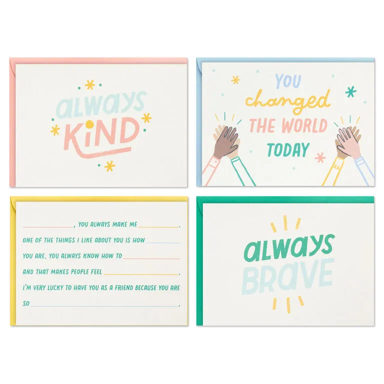 Hallmark Little World Changers⢠Assorted Blank Note Cards In Caddy, Pack Of 24 - Image 2