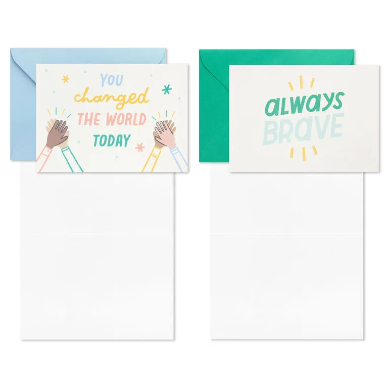 Hallmark Little World Changers⢠Assorted Blank Note Cards In Caddy, Pack Of 24 - Image 3
