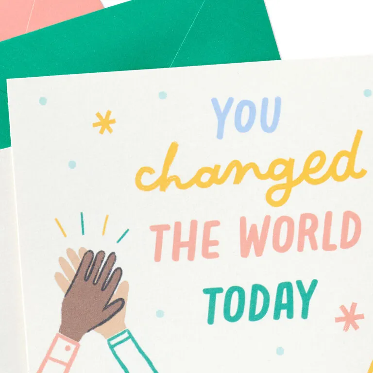 Hallmark Little World Changers⢠Assorted Blank Note Cards In Caddy, Pack Of 24 - Image 5