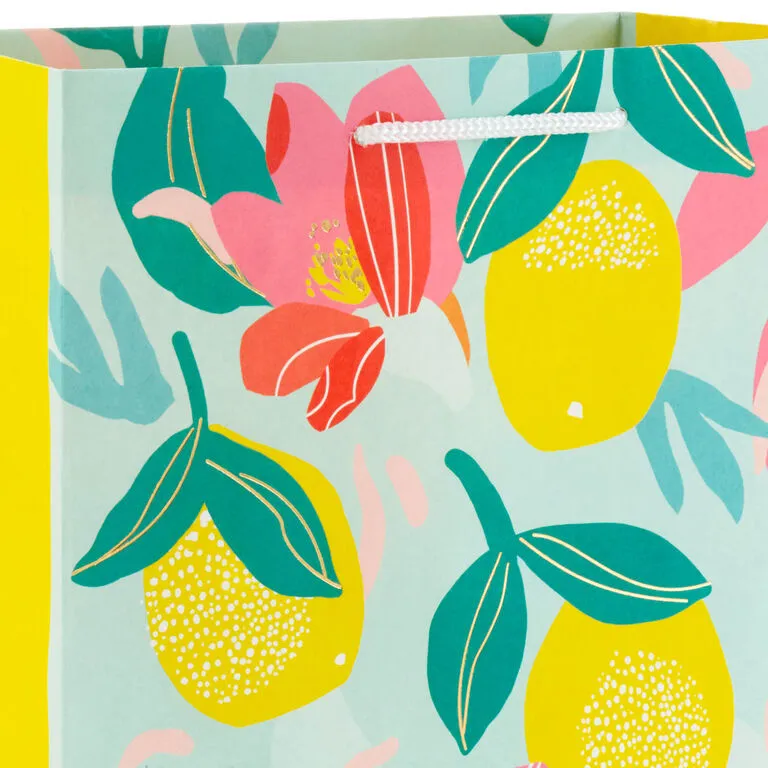 Hallmark Assorted Floral And Solid 8-Pack Medium And Large Gift Bags - Image 4