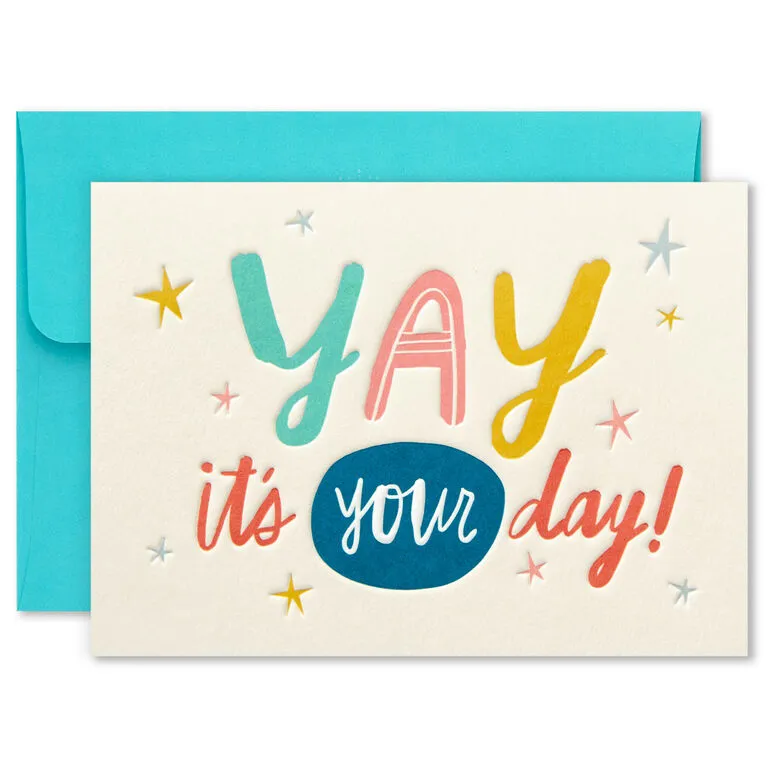 Hallmark Assorted Modern Lettering Blank Note Cards, Box Of 24 - Image 4