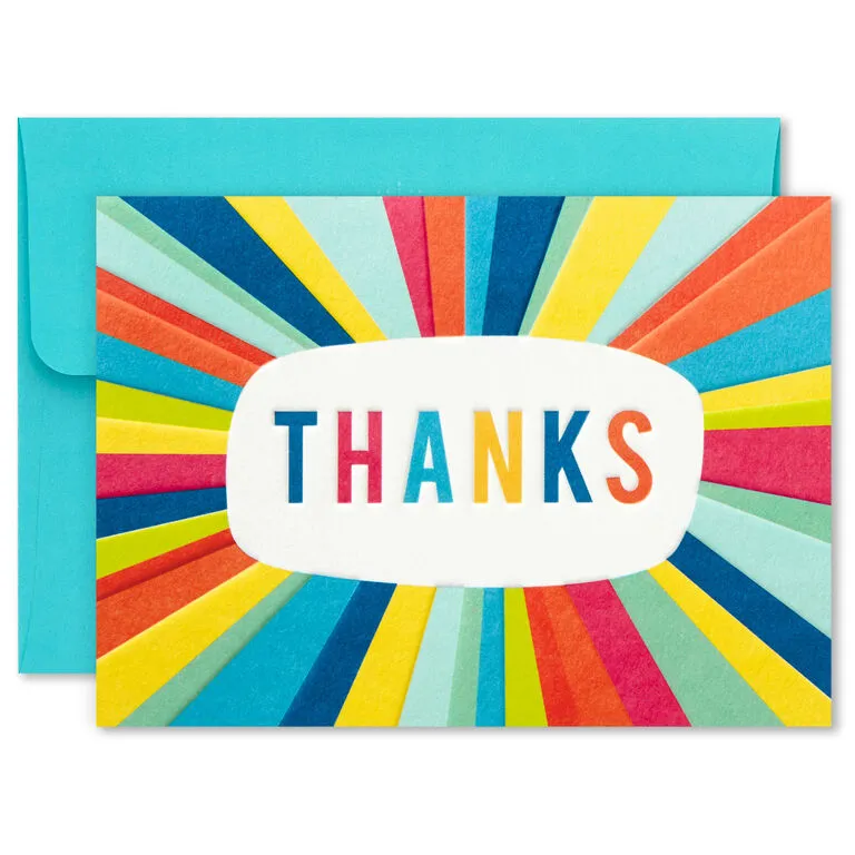 Hallmark Assorted Modern Lettering Blank Note Cards, Box Of 24 - Image 7