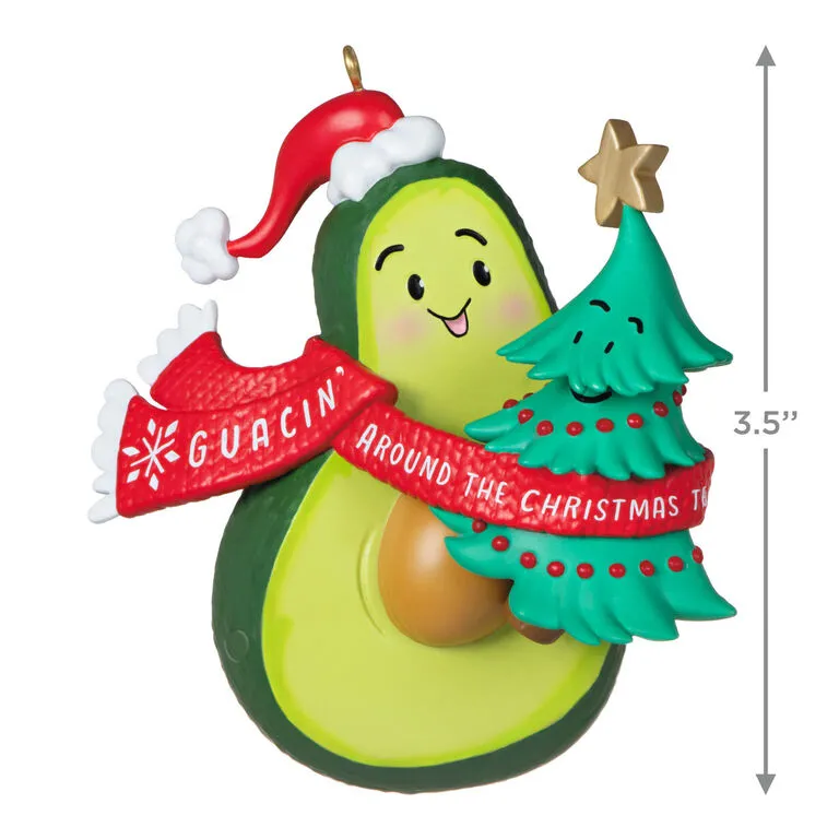 Hallmark Guacin' Around The Christmas Tree Ornament With Sound - Image 3
