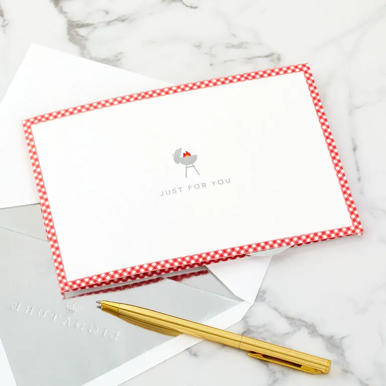 Hallmark Just For You BBQ Grill 3D Pop-Up Birthday Card - Image 7