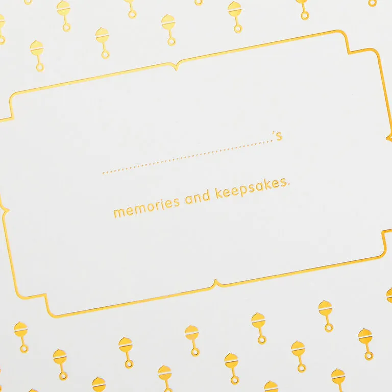 Hallmark Baby's Memories Gray Memory Box - Image 4