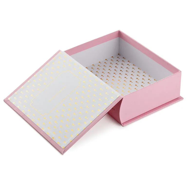 Hallmark Baby's Memories Pink Memory Box - Image 2