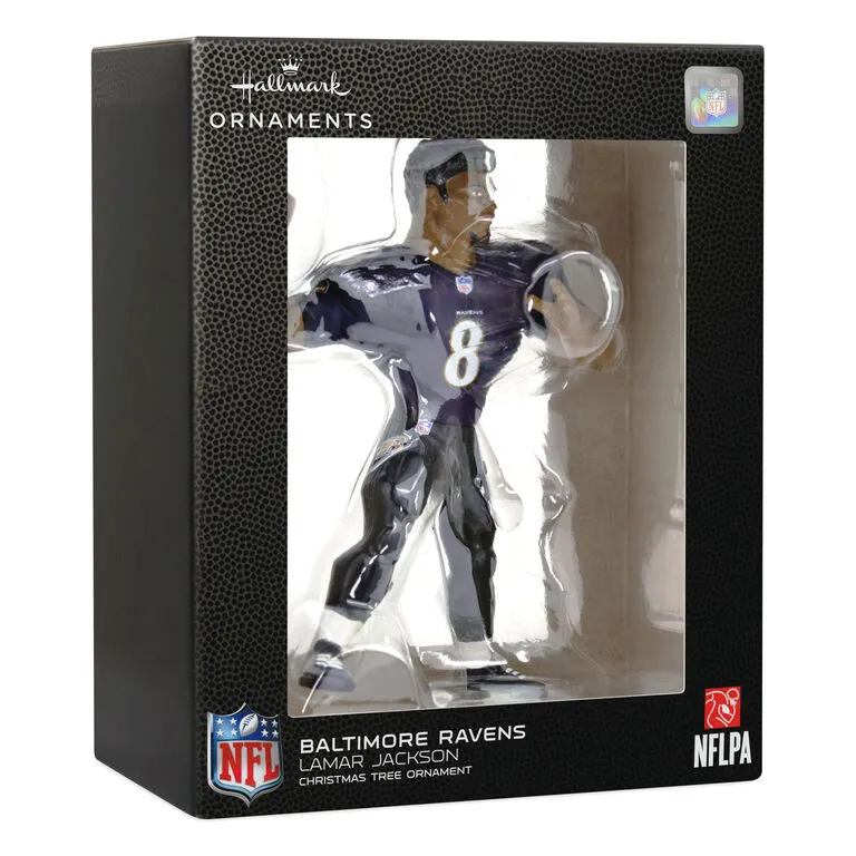 NFL Baltimore Ravens Lamar Jackson Hallmark Ornament - Image 4