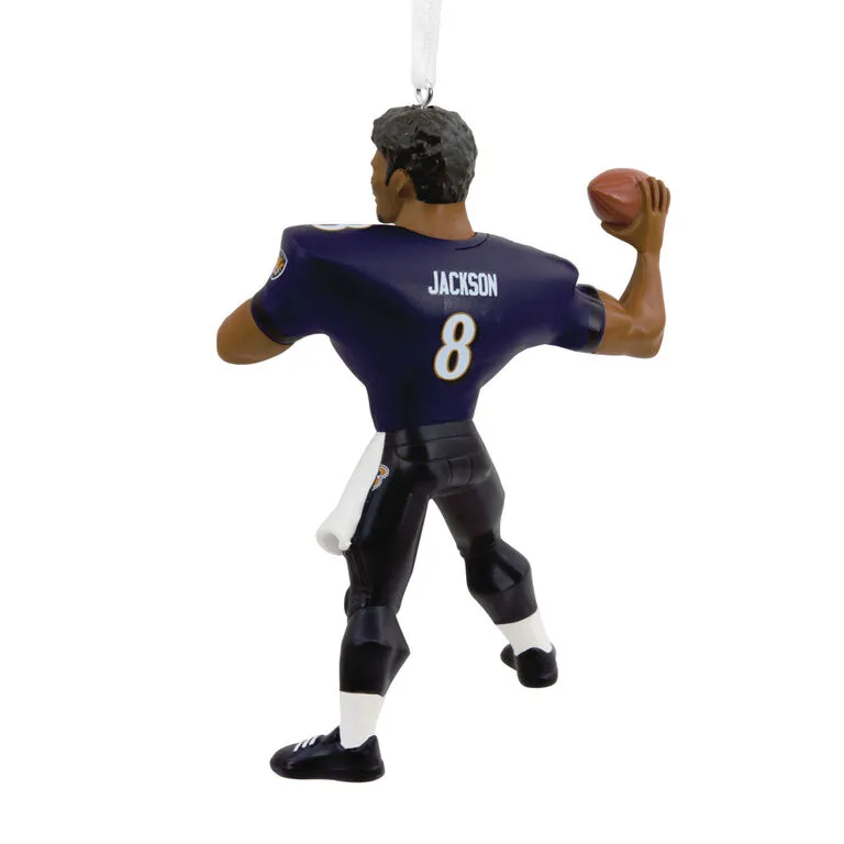 NFL Baltimore Ravens Lamar Jackson Hallmark Ornament - Image 5