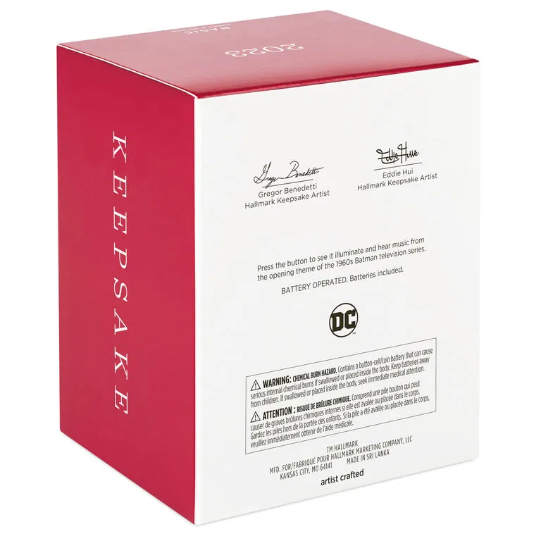 Hallmark Batman™ The Classic TV Series Batman™ And Robin™ Funko POP!® Ornament With Light And Sound - Image 5