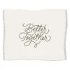 Hallmark Better Together Embroidered Throw Blanket, 80x60