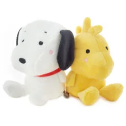 Hallmark Better Together PeanutsĀ® Snoopy And Woodstock Magnetic Plush, 5.25"