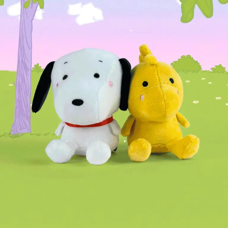 Hallmark Better Together PeanutsĀ® Snoopy And Woodstock Magnetic Plush, 5.25" - Image 2