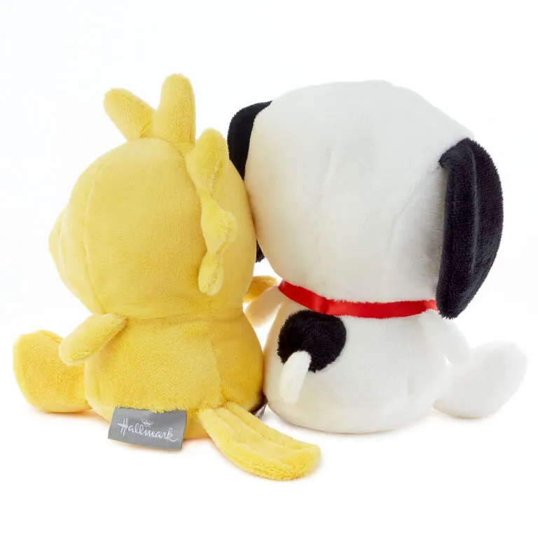 Hallmark Better Together PeanutsĀ® Snoopy And Woodstock Magnetic Plush, 5.25" - Image 3