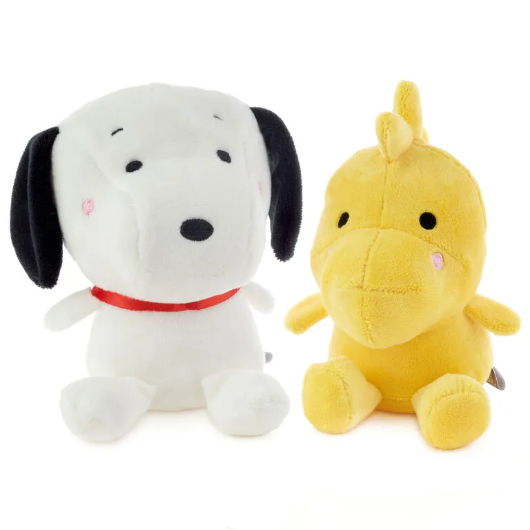 Hallmark Better Together PeanutsĀ® Snoopy And Woodstock Magnetic Plush, 5.25" - Image 4