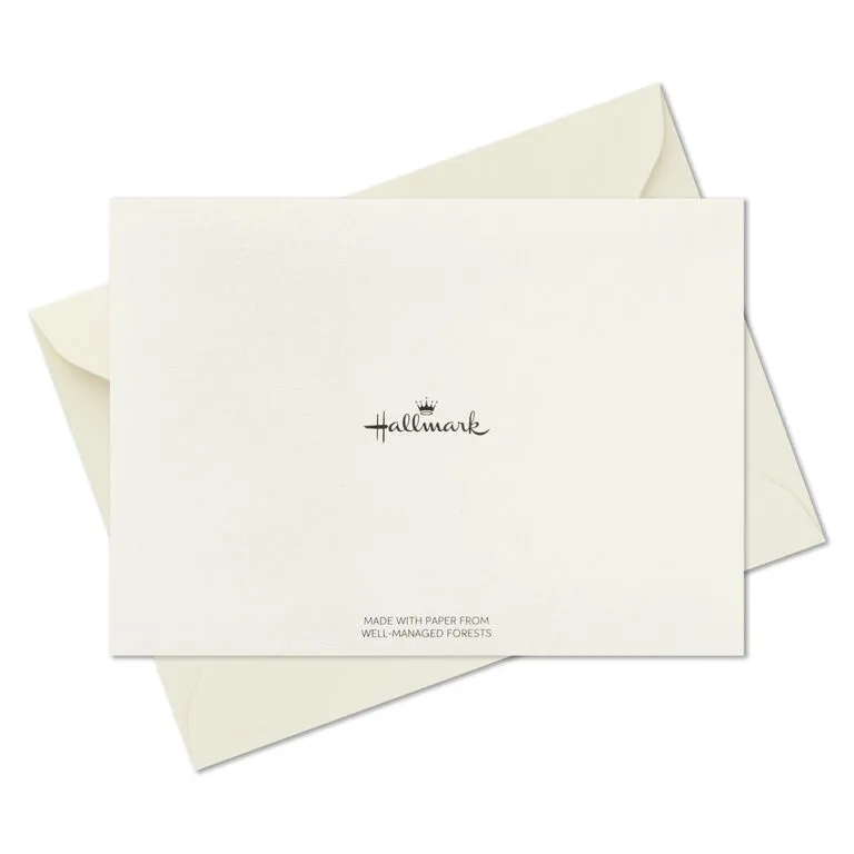 Hallmark Black Script Bulk Boxed Blank Thank-You Notes, Pack Of 40 - Image 5