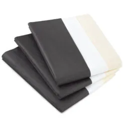 Hallmark Black/White/Cream 3-Pack Bulk Tissue Paper, 120 Sheets