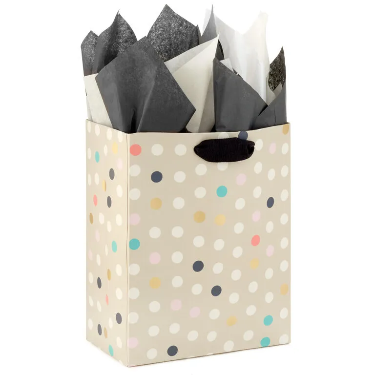 Hallmark Black/White/Cream 3-Pack Bulk Tissue Paper, 120 Sheets - Image 5