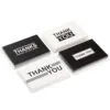 Hallmark Black-and-White Assorted Blank Thank-You Notes, Pack Of 48