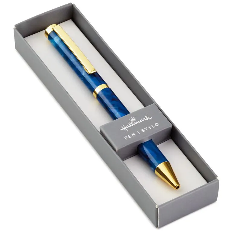 Hallmark Blue Marble Pen - Image 2