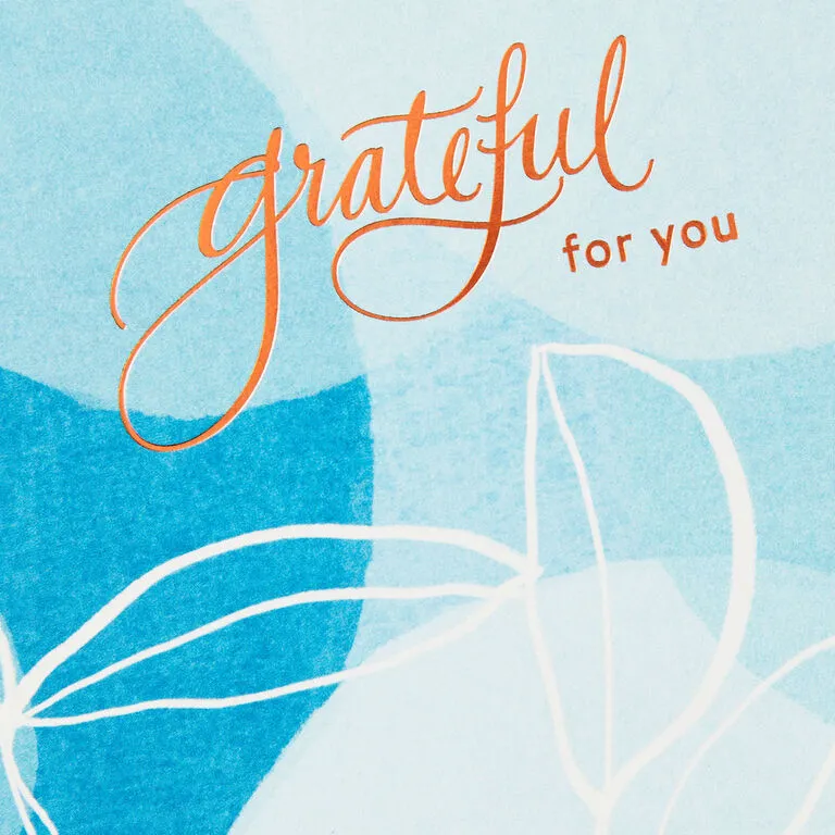 Hallmark Blue Watercolor Assortment Blank Sympathy Thank-You Notes, Pack Of 24 - Image 5