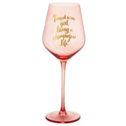 Hallmark Boxed Wine Girl Wine Glass, 19.27 Oz.