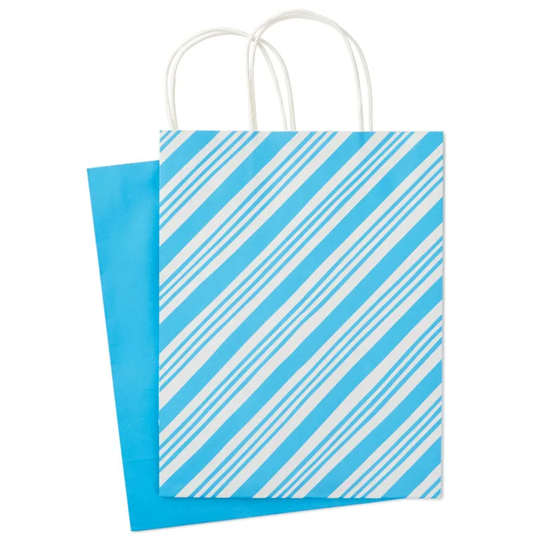 Hallmark 13" Bright Fun 12-Pack Assorted Christmas Gift Bags - Image 7