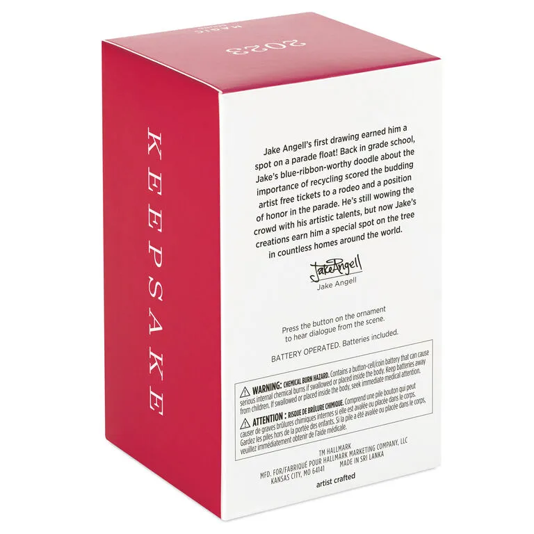 Hallmark Elf Did You Hear That? Ornament With Sound - Image 5