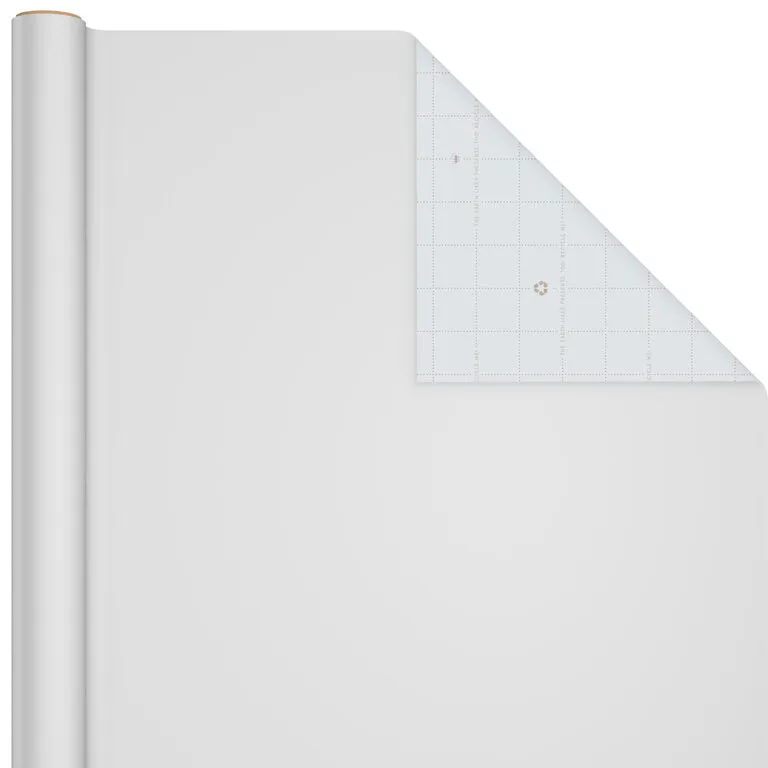 Hallmark Bulk Kraft Paper And White 2-Pack Wrapping Paper, 160 Sq. Ft. Total - Image 5