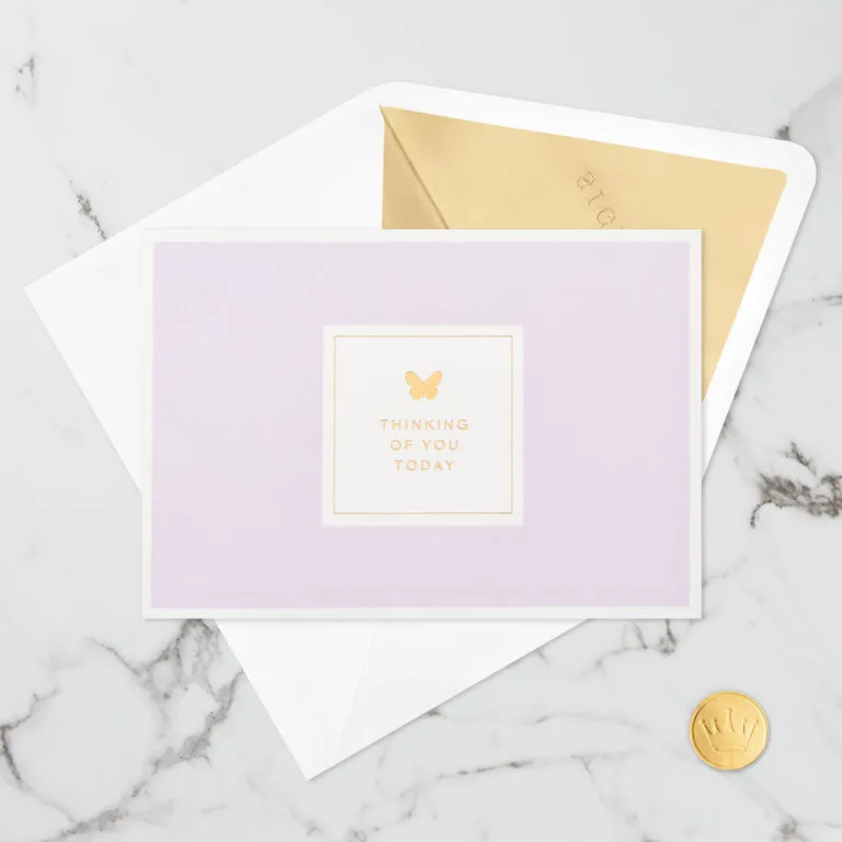 Hallmark Butterfly Bouquet Thankful For You 3D Pop-Up Thinking Of You Card - Image 4