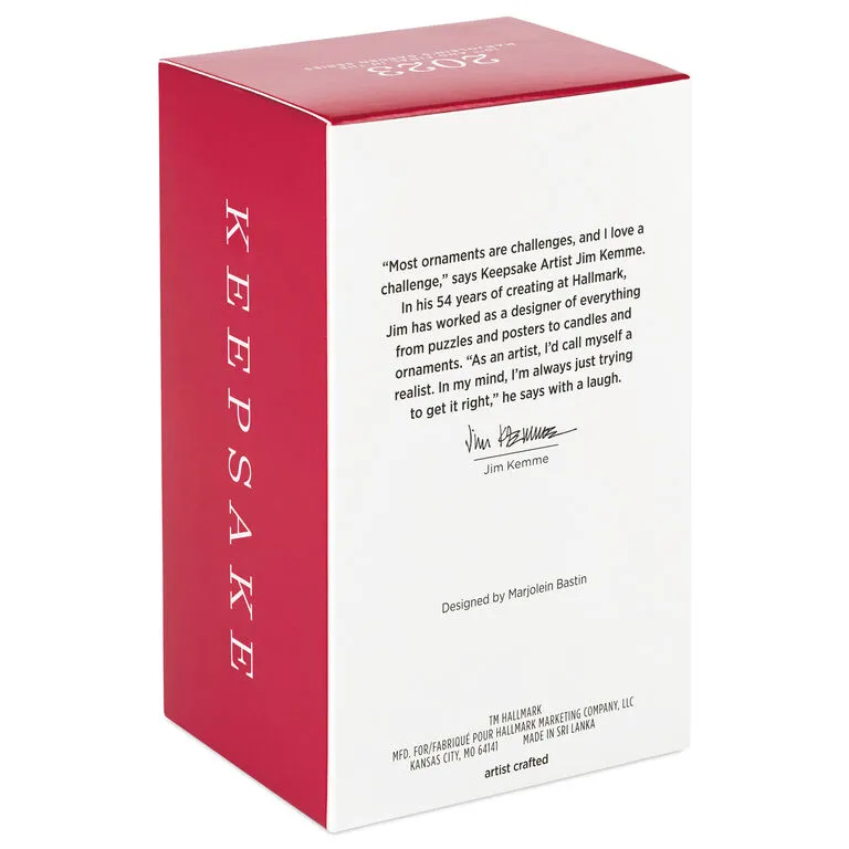 Hallmark Marjolein's Garden Winter Cardinals Ornament - Image 5