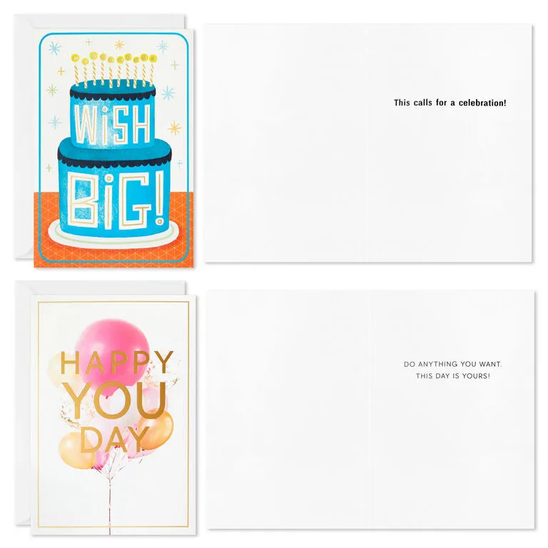 Hallmark Colorful Classic Boxed All-Occasion Cards Assortment, Pack Of 12 - Image 3