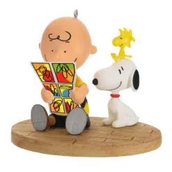 Hallmark The PeanutsĀ® Gang Sunday Morning Funnies Ornament