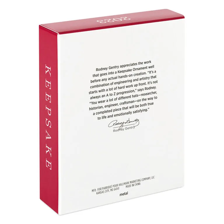 Hallmark Our Christmas Together 2023 Metal Ornament - Image 5