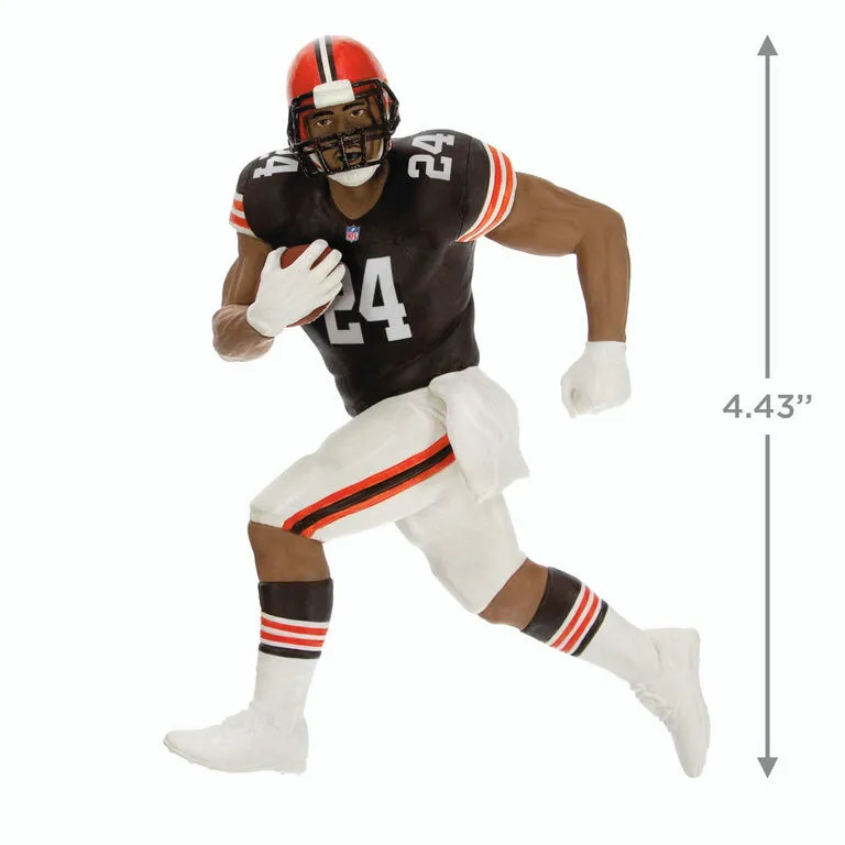 Hallmark NFL Cleveland Browns Nick Chubb Ornament - Image 3