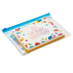 Hallmark Colorful Assorted Birthday Cards With Pouch And Pen, Pack Of 10