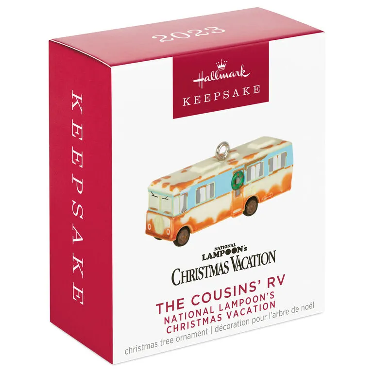 Hallmark Mini National Lampoon's Christmas Vacation™ The Cousins’ RV Ornament, 0.5" - Image 4