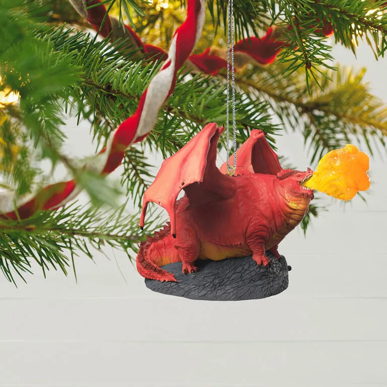 Hallmark Dungeons & Dragons: Honor Among Thieves Themberchaud Ornament With Light - Image 2