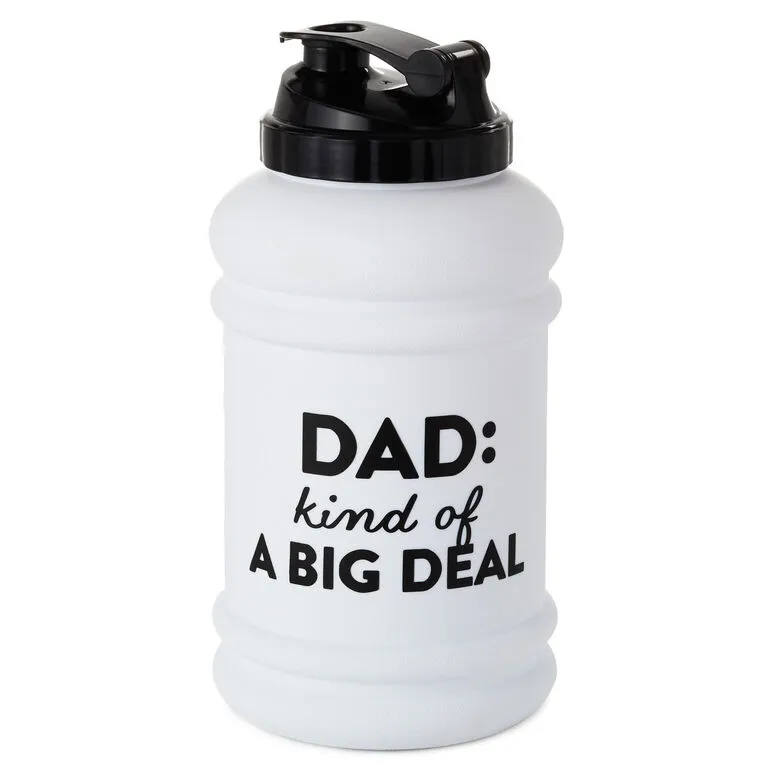 Hallmark Dad: Kind Of A Big Deal Water Jug, 80 Oz.