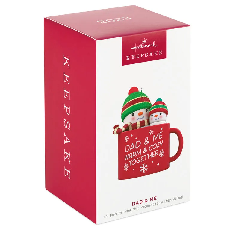 Hallmark Dad & Me Hot Cocoa Mug 2023 Ornament - Image 4